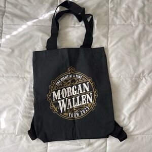 Morgan Wallen Tour 2023 Black Tote Bag